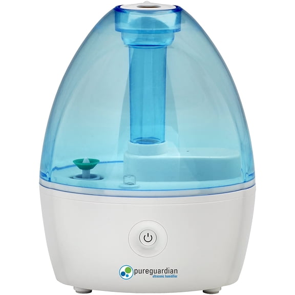 Pure Guardian H910BL Ultrasonic Cool Mist Humidifier Pack of 2, 14Hr Run , 210 Sq Ft Coverage for Small Rooms, Quiet Filter Operation