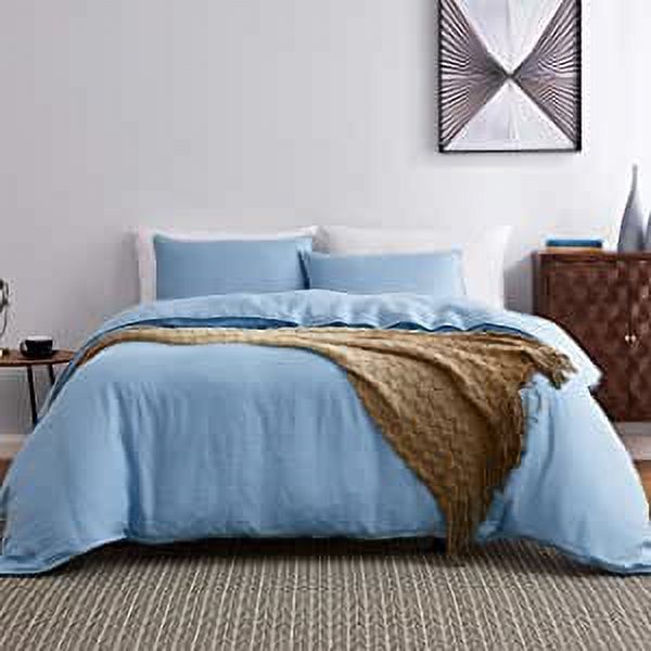 Pure Hemp Duvet Cover Set, 100 Natural ViscoseFree Hemp, Breathable