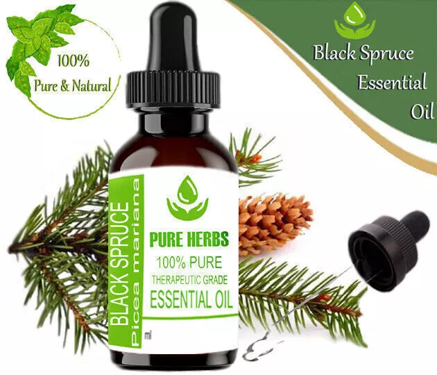 Pure Herbs Black Spruce 100 Pure Picea Mariana Essential Oils
