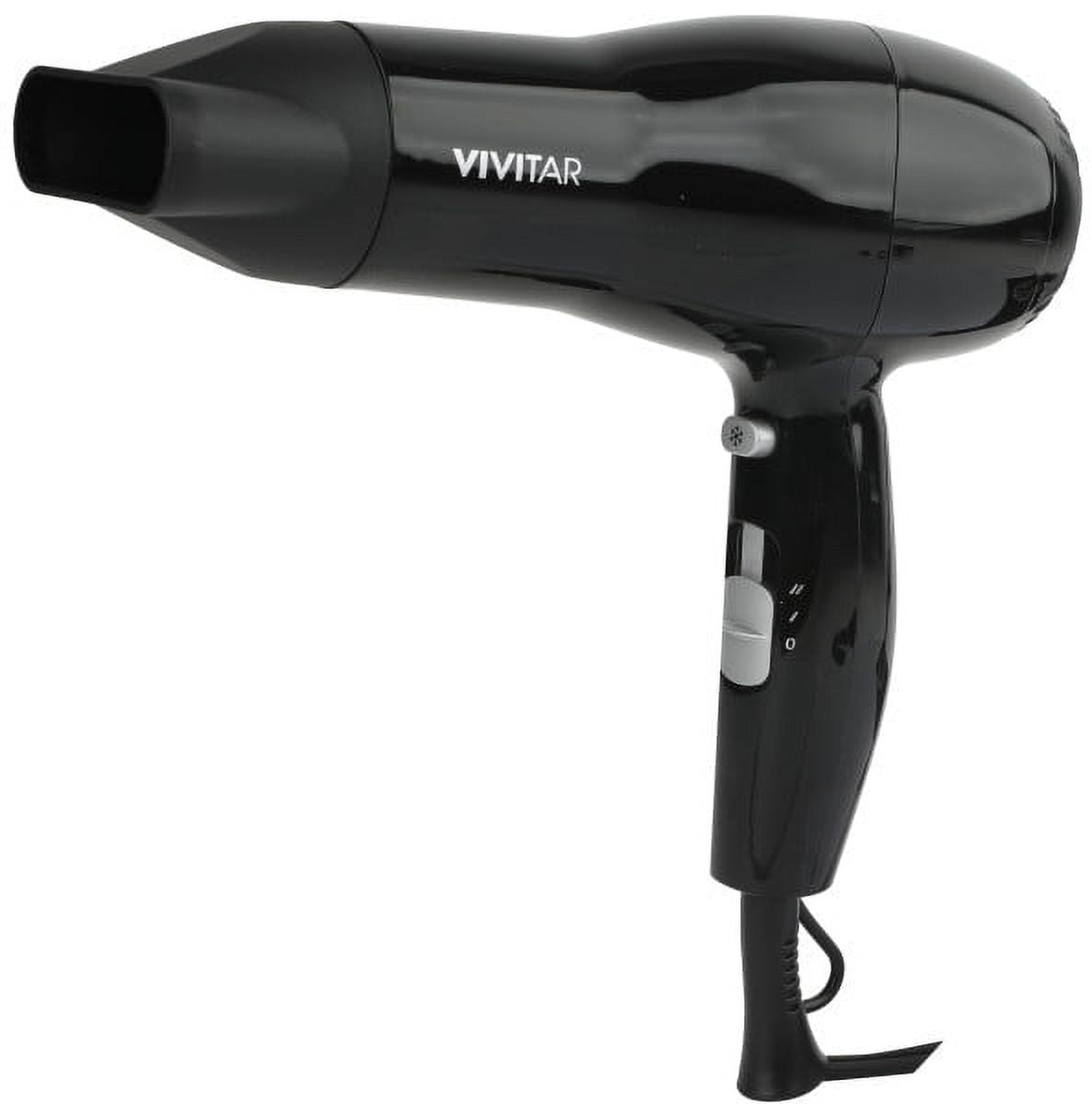 Pure High Performance Hair Dryer with 2 Air Settings, and 3 Precise Heat Settings - Black