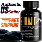 Pure Himalayan Shilajit Capsules 150 Count   1000mg Extract   Fulvic Acid   Natural Energy Support