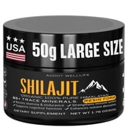 Pure Himalayan Shilajit Resin 50g   Fulvic Acid Energy Booster   100% Natural