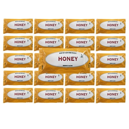 Pure Honey | 9 Gram Single Serve Packet | Kosher | (25 Count)