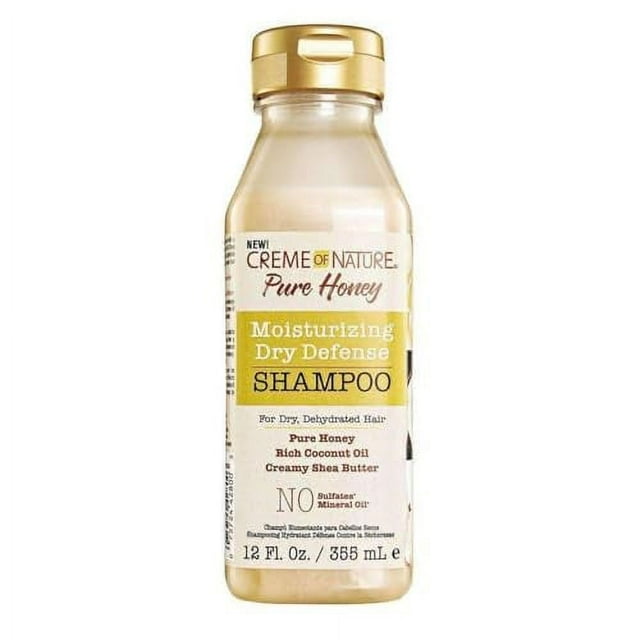 Pure Honey Moisturizing Shampoo Dry Defense with Shea Butter & Coconut