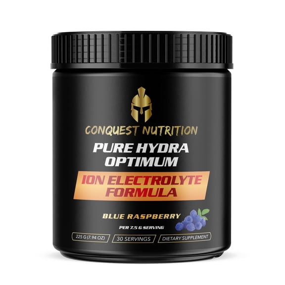 Conquest Nutrition Pure Hydra Optimum Ion Electrolyte Formula, 30 Servings