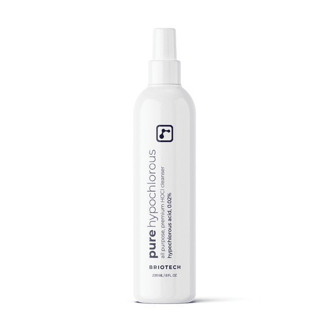 Briotech Pure Hypochlorous, Premium HOCl, Multi-Purpose Solution, 8 fl oz