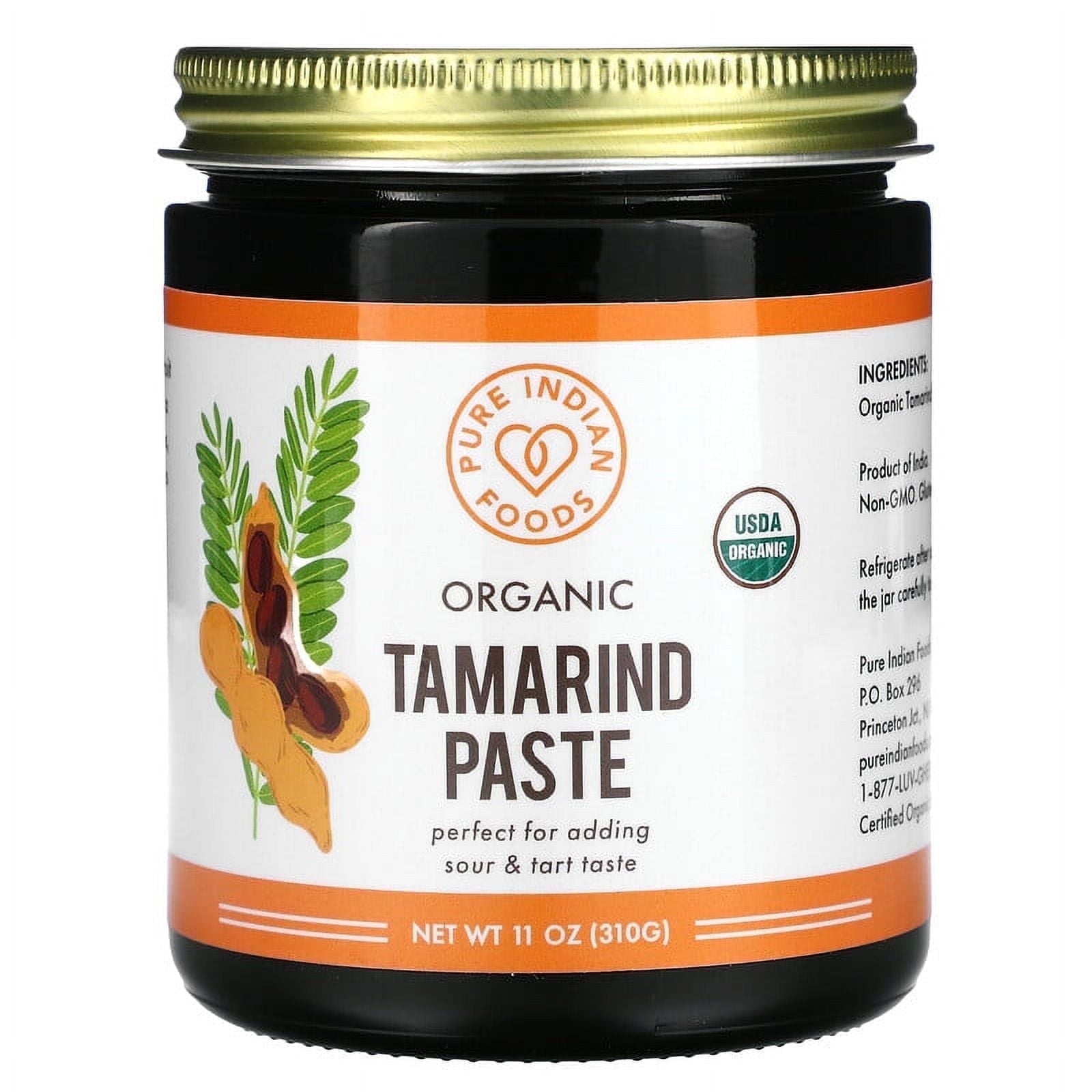 Pure Indian Foods Organic Tamarind Paste 11 oz Pack of 4