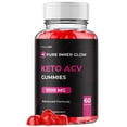 thumbnail image 1 of Pure Inner Glow Maximum Strength ACV Gummies Advanced Apple Cider Vinegar Supplement 1000MG Formula 60 Gummies, 1 of 8