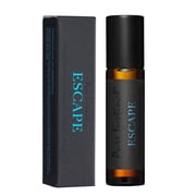 Pure Instinct ESCAPE The Original Pheromone Infused Essential Oil Perfume Cologne - Mens Collection - TSA Ready Roll On Bottle 0.34 Fl. Oz./10.2mL