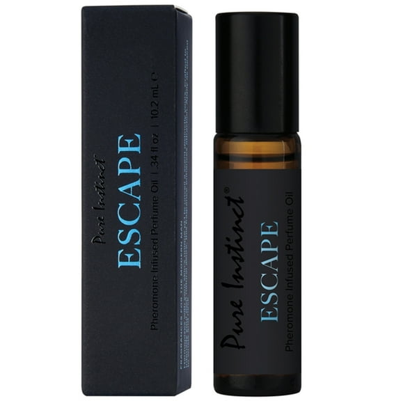 Pure Instinct Pheromone Perfume Oil, Escape, 10.2ml/0.34oz