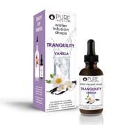 Pure Inventions Tranquility Water Enhancer, Vanilla Chamomile, Relaxation Blend, Sugar-Free, 60 Servings