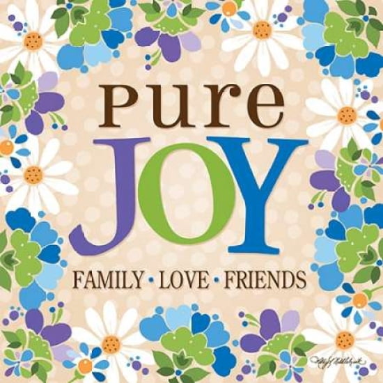 Pure Joy Canvas Art - Kathy Middlebrook (24 x 24)