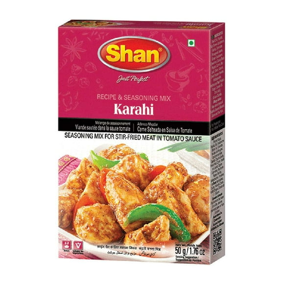 Pure Karahi Masala Powder By Shan 50gm, 1.7 Ounce | Pack Of 1