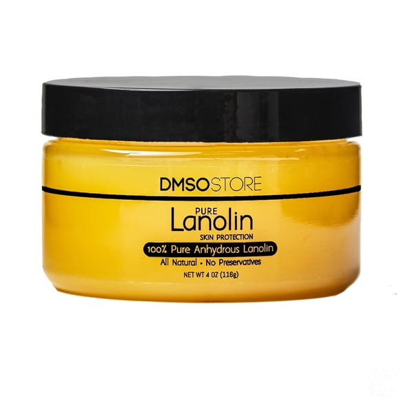 Pure Lanolin 4 oz. 100% USP Grade Anhydrous Unrefined