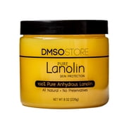 Pure Lanolin Unrefined 8 oz. 100% USP Grade Anhydrous