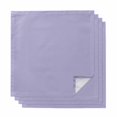 thumbnail image 1 of Pure Lavender Cloth Napkins, Simple Solid Color Washable and Reusable Dinner Napkins Set of 4, Table Napkin for Kitchen Party Birthday Wedding Hotel Housewarming 20"x20", 1 of 8