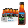 thumbnail image 1 of Pure Leaf Sweet Tea Real Brewed Iced Tea, 18.5 fl oz, 12 Pack Bottles, 1 of 6