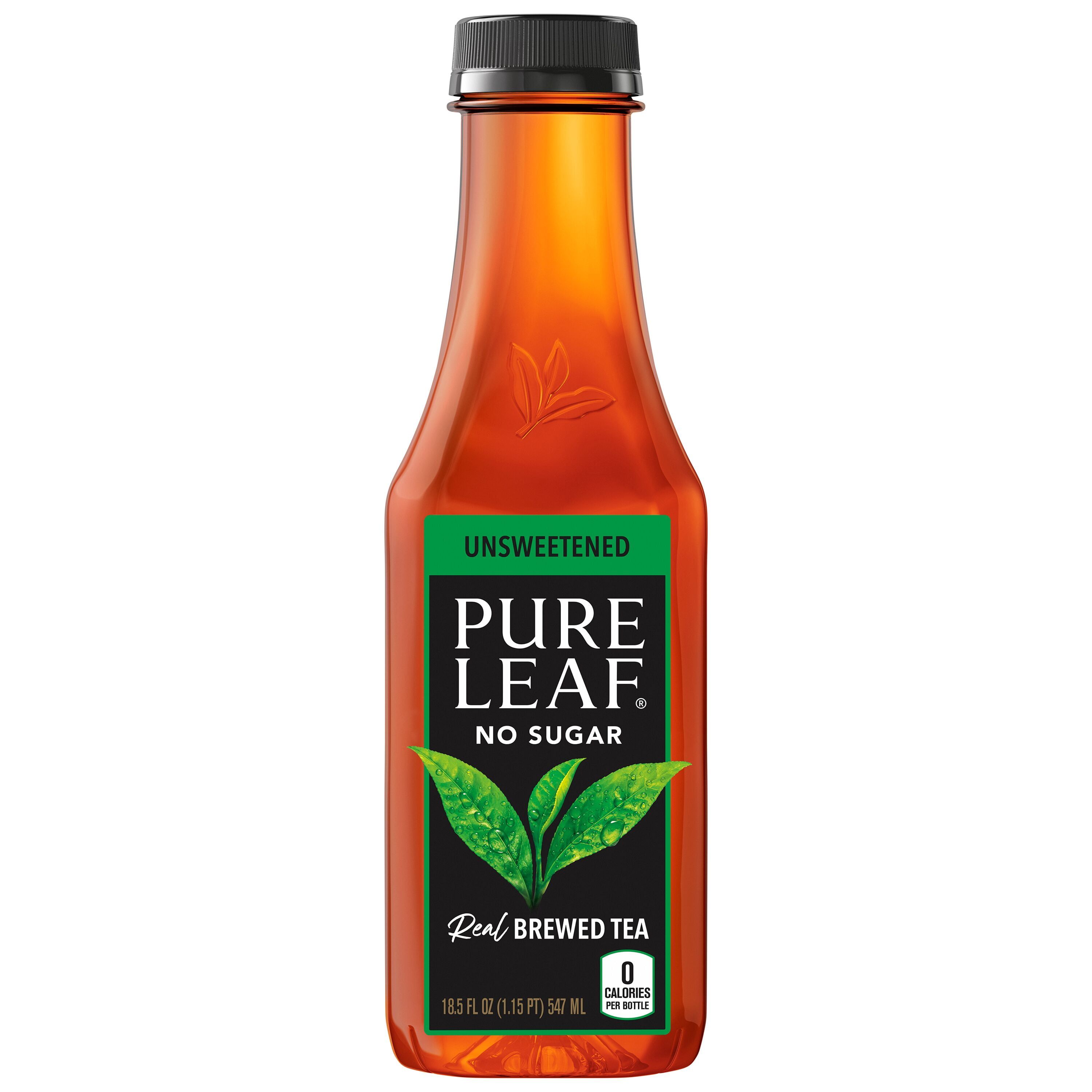 Pure Leaf - Pure Leaf, Brewed Tea, Real, Unsweetened (18 count)