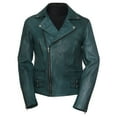 thumbnail image 1 of Pure Leather - Men's Easy Rider Motorcycle Lambskin Leather Jacket, 1 of 7