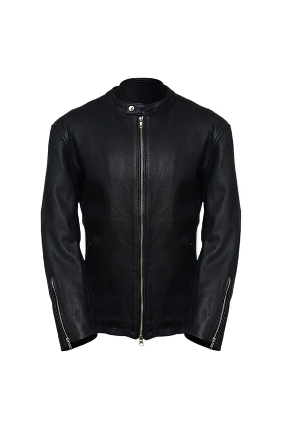 Moto Racer Lambskin Motorcycle Jacket for Men