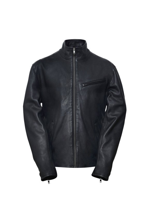 Slim Fit Lambskin Jacket Men - Classic Rider Casual Collar Style Jacket