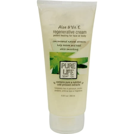 Pure Life Aloe and Vitamin E Regenerative Cream - 6.8 fl oz