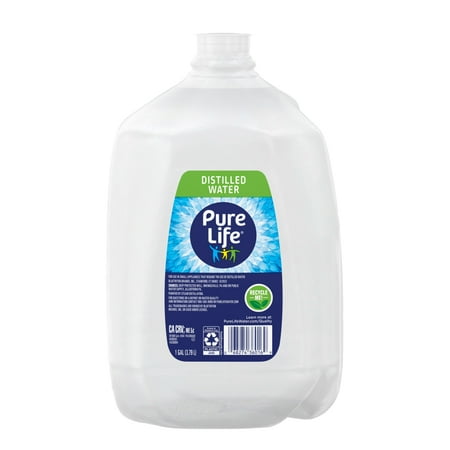 Pure Life Distilled Water, 1 gal, Single Plastic Jug