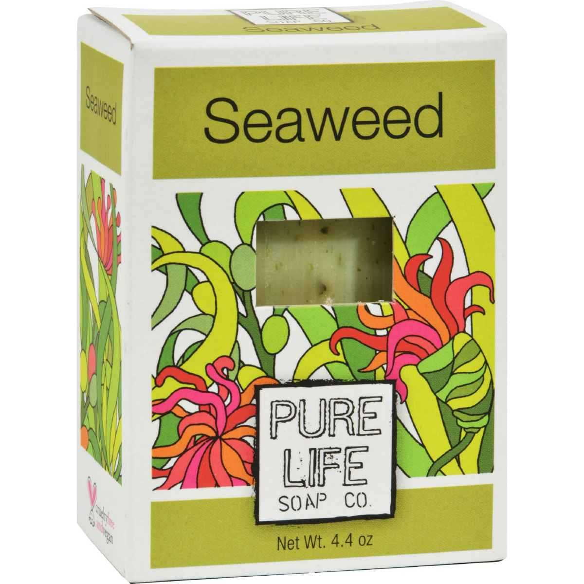 美品 raw life factory Cabanel SEAWEED Pure Life Soap Seaweed - 4.4 oz - Walmart.com
