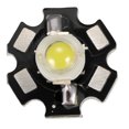 thumbnail image 1 of Pure  Light Emitter Bead Star Base, 20mm Heatsink, 5W, 6-7V, 650-750mA, White, 1 of 4