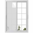thumbnail image 1 of Pure Light Grey Window Privacy Film, Simple Solid Color Static Cling UV Sun Blocking Heat Control Window Tint Day and Night, Non-Adhesive Reusable One Way Windows Privacy Cover 17.7''x78.7'', 1 of 7