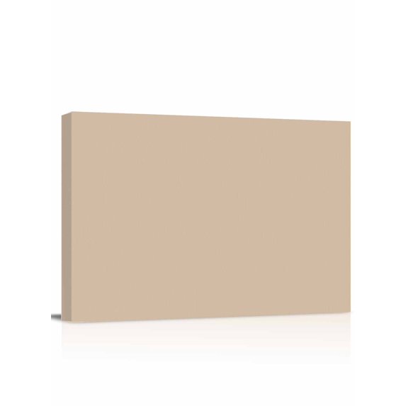 Pure Light Khaki Wall Art for Living Room, Canvas Picture Wall Decor for Bathroom Bedroom, Simple Solid Color Painting Artwork for Office Kitchen Hallway Dining Room Home Decorations 24"x32"