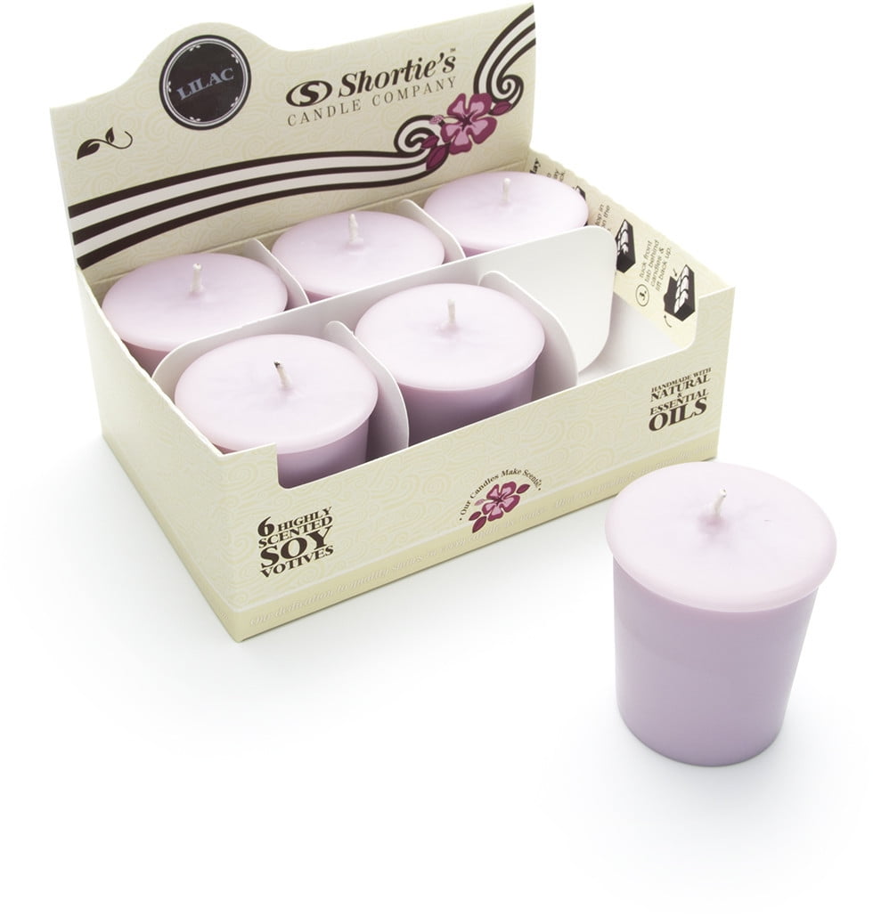 Pure Lilac Soy Votive Candles Scented with Natural Fragrance Oils 6