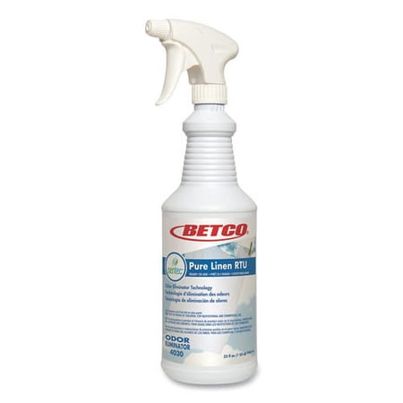 Pure Linen Rtu Odor Eliminator, Pure Linen, 32 Oz Spray Bottle, 6/carton | Bundle of 5 Cartons