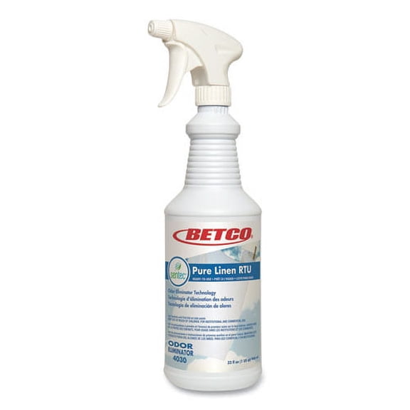 Pure Linen Rtu Odor Eliminator, Pure Linen, 32 Oz Spray Bottle, 6/carton | Bundle of 5 Cartons