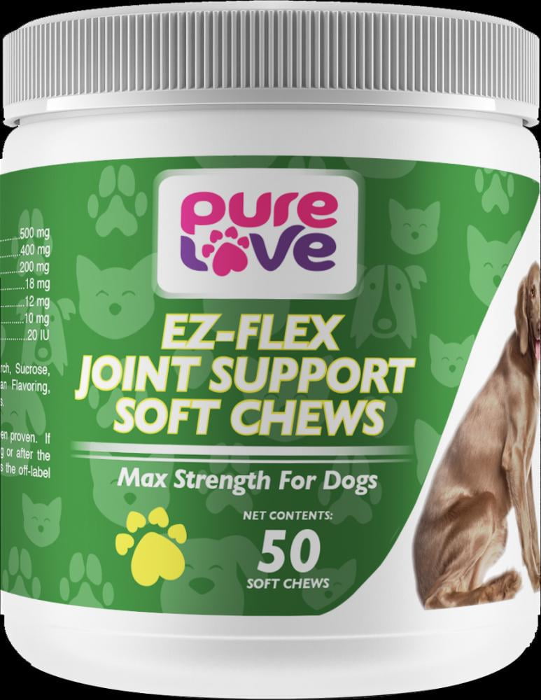 Pure Love Ez-Flex Joint Support Soft Chews for Dogs Pure Love Ez-Flex Joint Support Soft Chews for Dogs