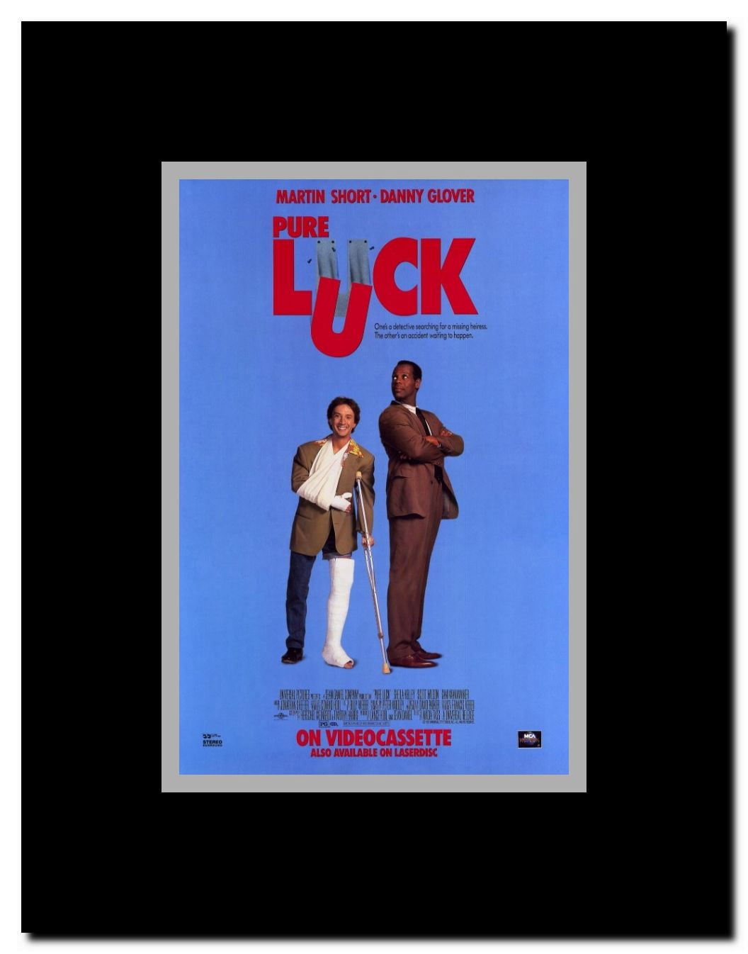 Pure Luck Framed Movie Poster