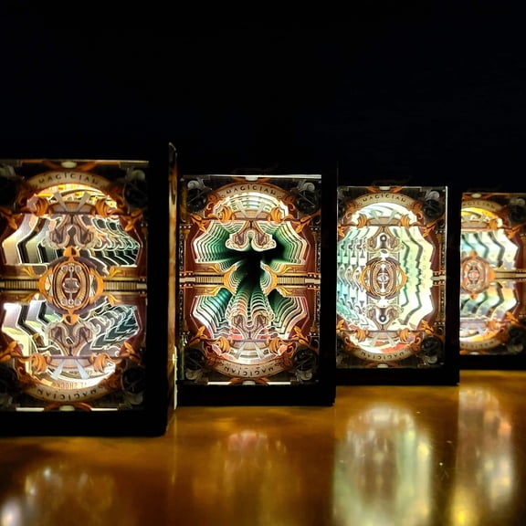 Pure Magic Infinity Cut w/ LEDs Playing Cards by 3Decks Designs