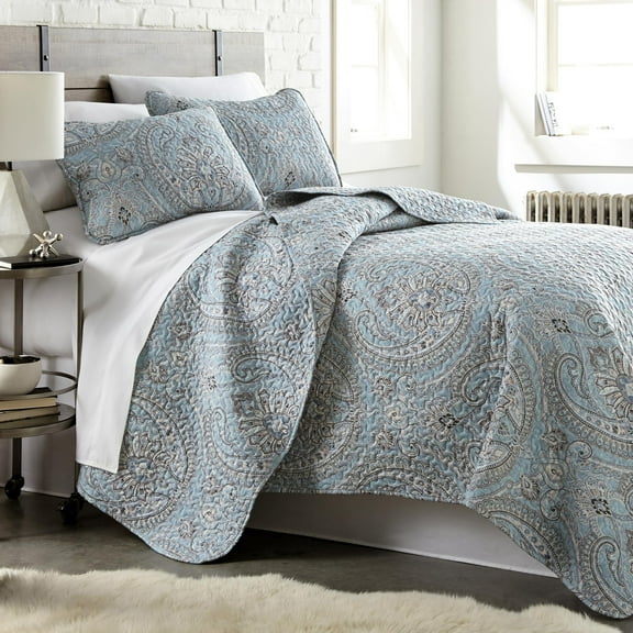 Pure Melody Printed Quilt Set by SouthShore Fine Linens