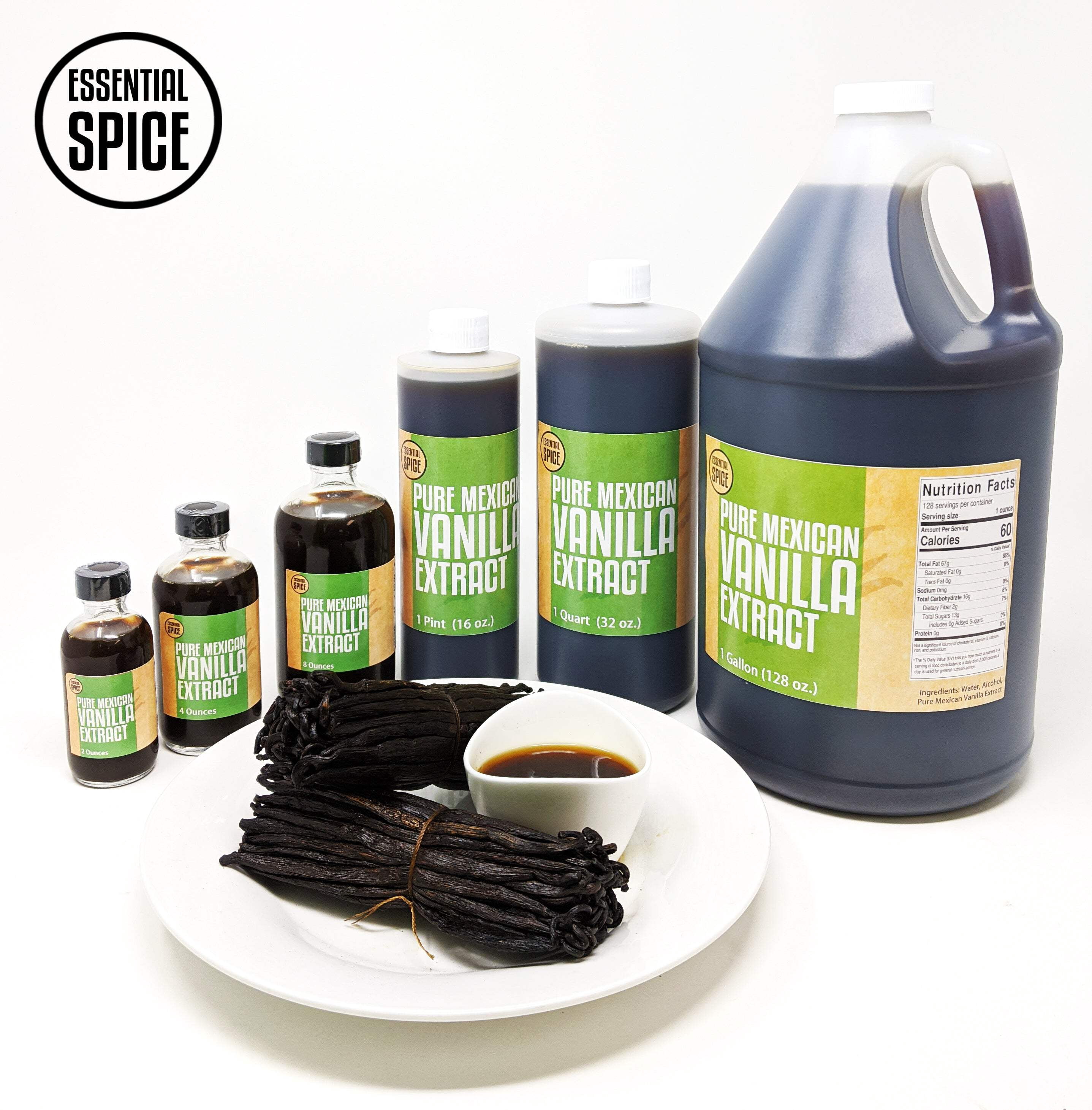 Pure Mexican Vanilla Extract (Single Fold)