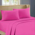 Pure Natural 100 Cotton Sheets 4 Piece Queen Size Bedding Sheets Set