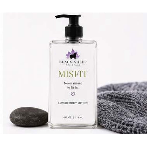 Pure & Natural Body Essentials Black Sheep Misfit Hand & Body Lotion, 4 oz