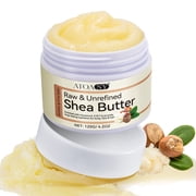 Pure Natural Organic Shea Body Cream – Unrefined Shea Butter, for Skin, Face, and Body | Natural Deep Moisturizing, for Men and Women, 3.4oz