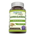 thumbnail image 1 of Pure Naturals Ashwagandha 500 Mg Per Serving 250 Veggie Capsules Supplement | Non-GMO | Gluten Free | Made in USA | Suitable for Vegetarians, 1 of 6