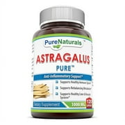Pure Naturals Astragalus 1000 mg 120 Capsules
