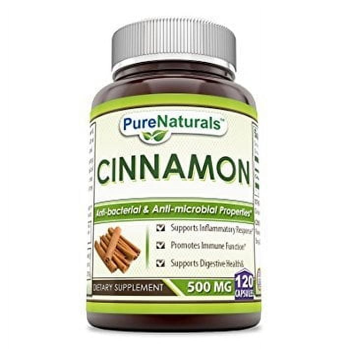 Pure Naturals Cinnamon 500 Mg 120 Capsules