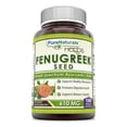 thumbnail image 1 of Pure Naturals Fenugreek Seed 610 Mg 180 Veggie Capsules Supplement | Non-GMO | Gluten Free | Made in USA | Suitable for Vegetarians, 1 of 6