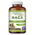 thumbnail image 1 of Pure Naturals Maca 500 Mg Per Serving 250 Capsules Supplement | Non-GMO | Gluten Free | Ideal for Vegetarians, 1 of 5
