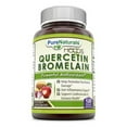 thumbnail image 1 of Pure Naturals Quercetin 800mg with Bromelain 165mg, 120 Veggie Capsules Supplement, 1 of 6