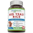 Pure Naturals Red Yeast Rice Dietary Supplement 1200 mg of Red Yeast