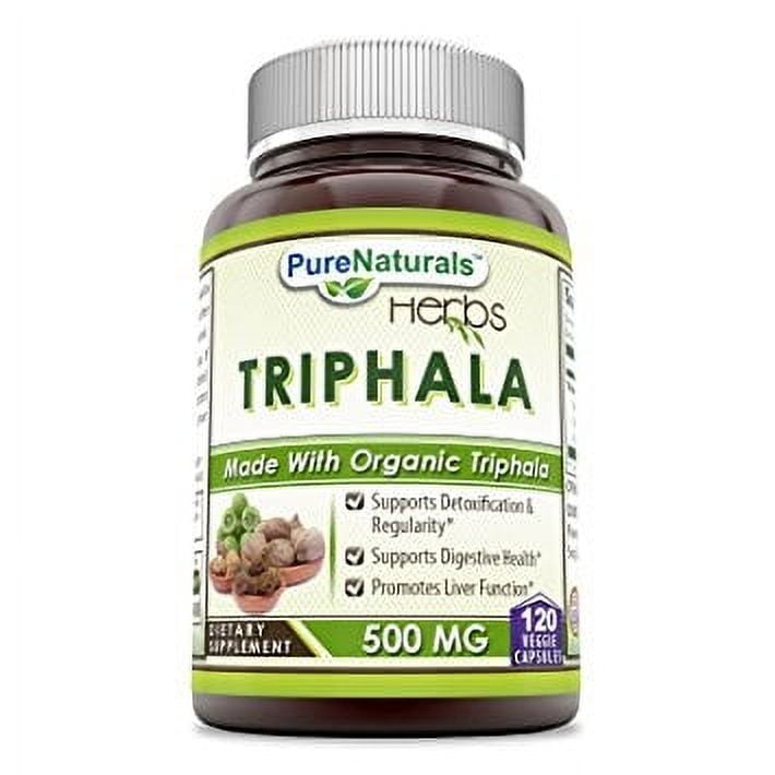 Pure Naturals Triphala 500 Mg 120 VCaps